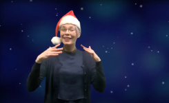 Gleðilig jól - teknmál