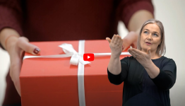 Vit takka úti- tekn til tala